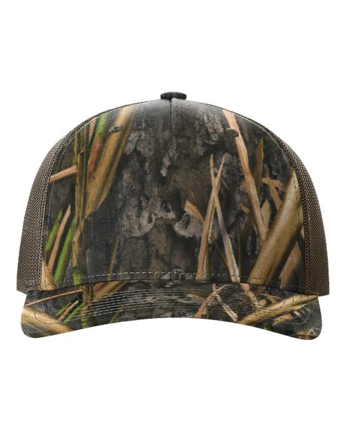 Five-Panel Printed Trucker Cap - Front - B26795180 - undefined