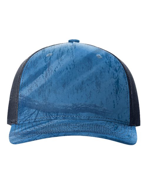 Five-Panel Printed Trucker Cap - Front - B26795240 - undefined