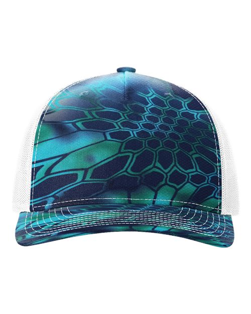 Five-Panel Printed Trucker Cap - Front - B26795400 - undefined