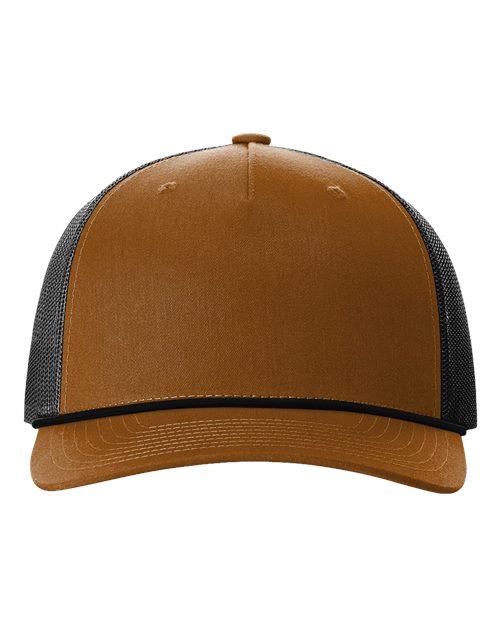 Five-Panel Trucker with Rope Cap - Front - B26895600 - undefined