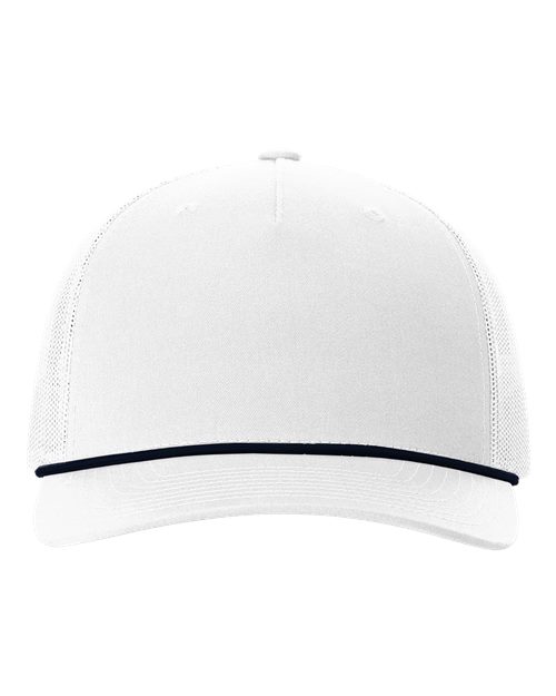 Five-Panel Trucker with Rope Cap - Front - B26895130 - undefined