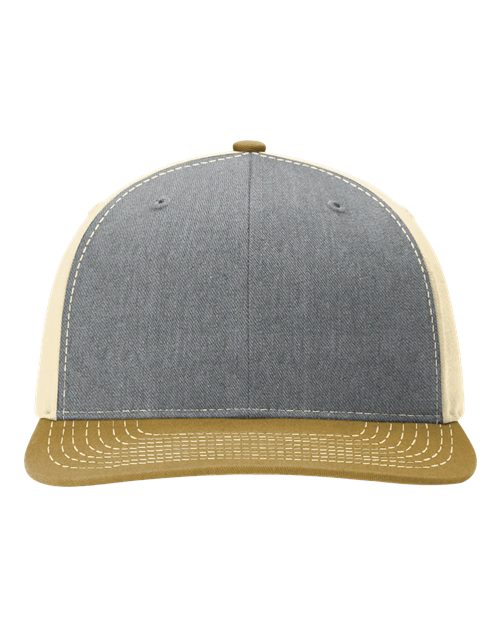 Twill Back Trucker Cap - Front - B49495410 - undefined
