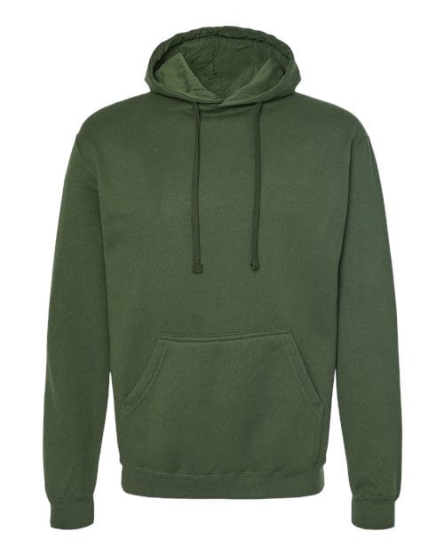 Unisex Fleece Hooded Sweatshirt - Front - B31359552 - undefined