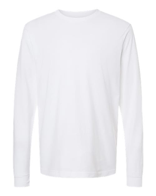 Unisex Fine Jersey Long Sleeve T-Shirt - Front - B00059002 - undefined