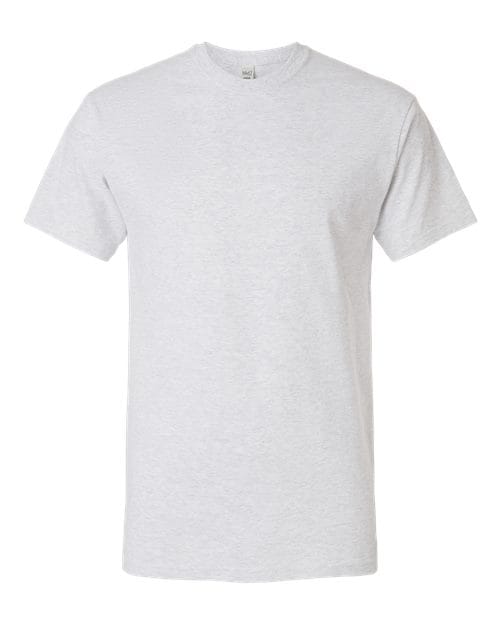 Men's Gold Soft Touch T-Shirt - Front - B01542073 - Ash