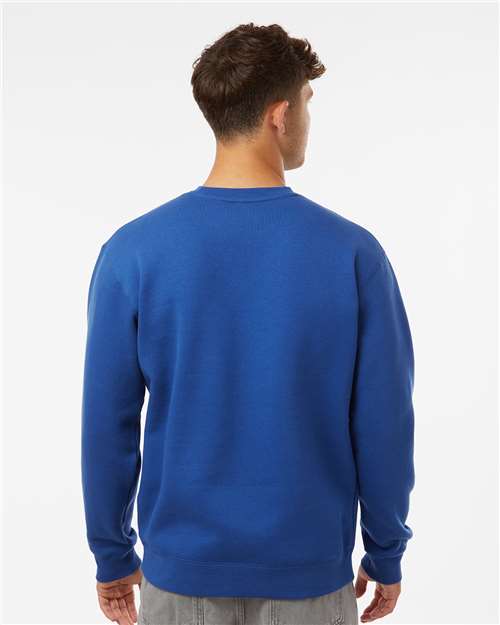 Unisex Heavyweight Crewneck Sweatshirt - OnModelBack - B04076752 - Royal