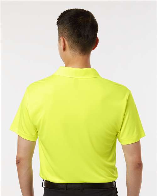 Men's Pro-Lock Performance Polo - OnModelBack - B00196132 - Neon Yellow