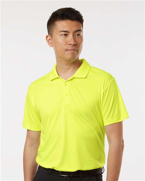 Men's Pro-Lock Performance Polo - OnModelFront - B00196132 - Neon Yellow