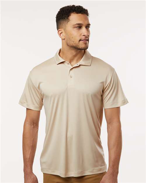 Men's Pro-Lock Performance Polo - OnModelFront - B00196242 - Sand