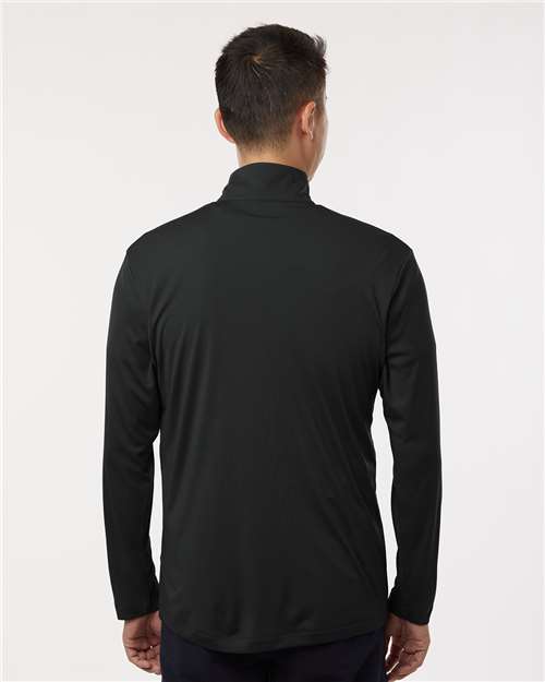 Men's Pro-Lock Performance Quarter-Zip Pullover - OnModelBack - B00296500 - Black