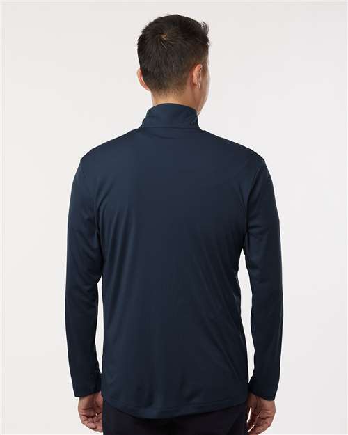 Men's Pro-Lock Performance Quarter-Zip Pullover - OnModelBack - B00296110 - Navy