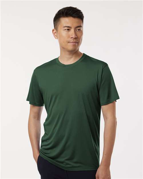 Men's Pro-Lock Performance T-Shirt - OnModelFront - B00396542 - Forest Green