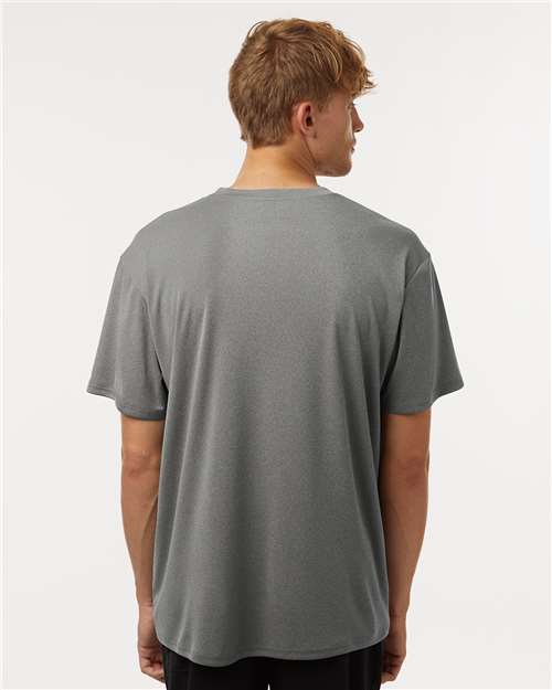 Men's Pro-Lock Performance T-Shirt - OnModelBack - B00396132 - Heather Granite