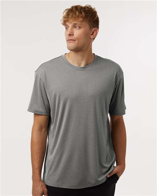 Men's Pro-Lock Performance T-Shirt - OnModelFront - B00396132 - Heather Granite