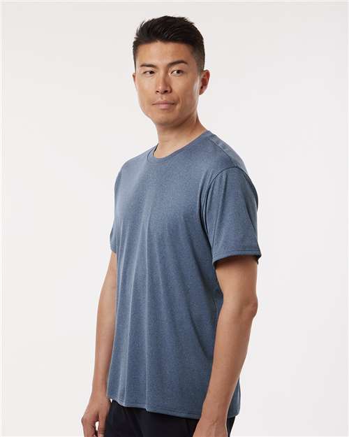 Men's Pro-Lock Performance T-Shirt - OnModelSide - B00396652 - Heather Navy