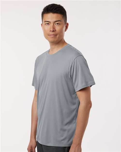 Men's Pro-Lock Performance T-Shirt - OnModelSide - B00396092 - Heather Steel