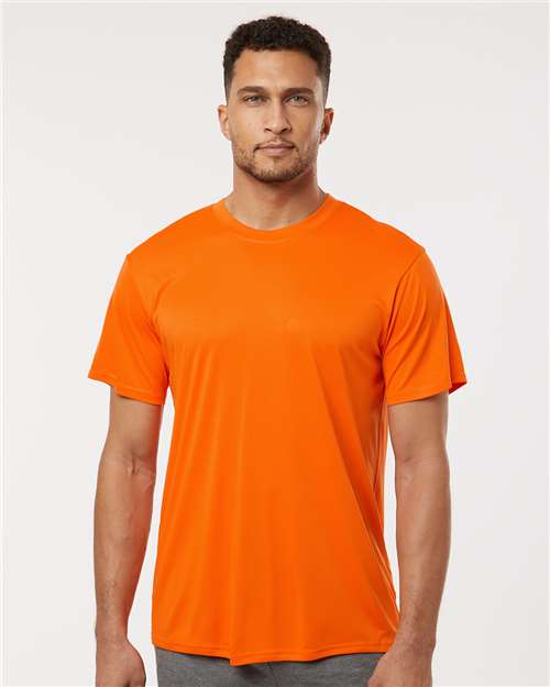 Men's Pro-Lock Performance T-Shirt - OnModelFront - B00396662 - Neon Orange