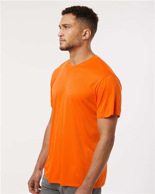 Men's Pro-Lock Performance T-Shirt - OnModelSide - B00396662 - Neon Orange