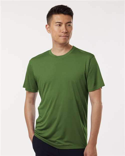 Men's Pro-Lock Performance T-Shirt - OnModelFront - B00396192 - Olive Green