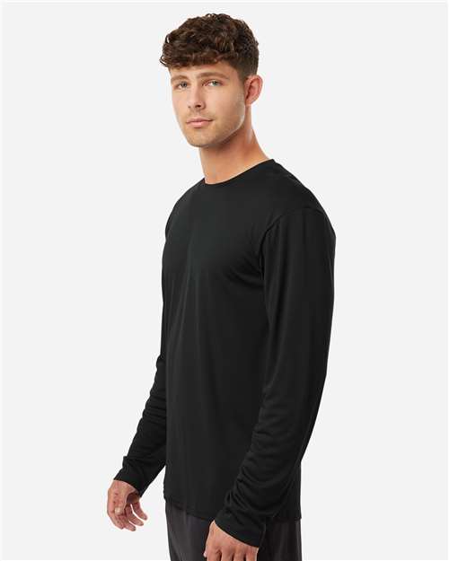 Unisex Pro-Lock Performance Long Sleeve T-Shirt - OnModelSide - B00496500 - Black