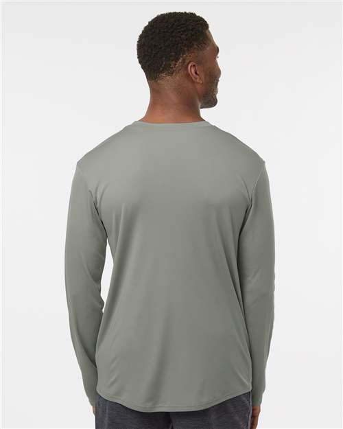 Unisex Pro-Lock Performance Long Sleeve T-Shirt - OnModelBack - B00496112 - Greystone