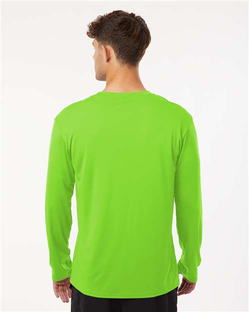 Unisex Pro-Lock Performance Long Sleeve T-Shirt - OnModelBack - B00496152 - Lime