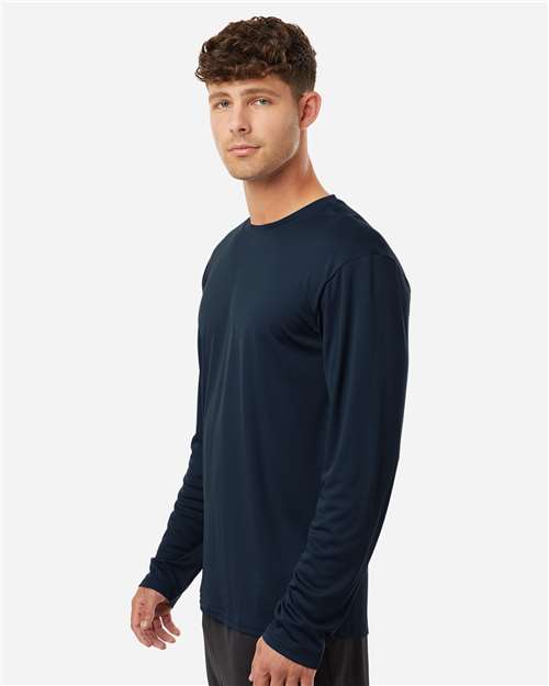 Unisex Pro-Lock Performance Long Sleeve T-Shirt - OnModelSide - B00496160 - Navy