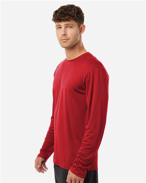 Unisex Pro-Lock Performance Long Sleeve T-Shirt - OnModelSide - B00496702 - Red