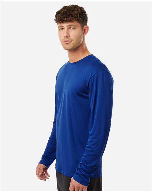 Unisex Pro-Lock Performance Long Sleeve T-Shirt - OnModelSide - B00496192 - Royal