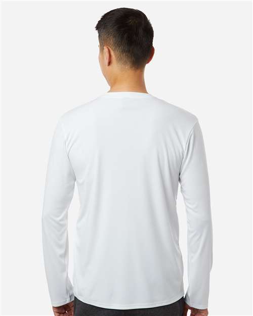 Unisex Pro-Lock Performance Long Sleeve T-Shirt - OnModelBack - B00496002 - White