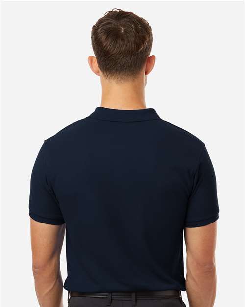 Men's Pique Polo - OnModelBack - B00596192 - Navy