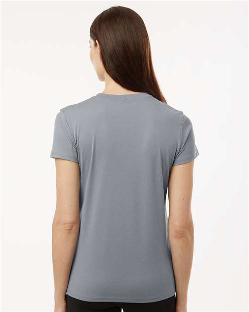 Women's Pro-Lock Performance T-Shirt - OnModelBack - B00796093 - Heather Steel