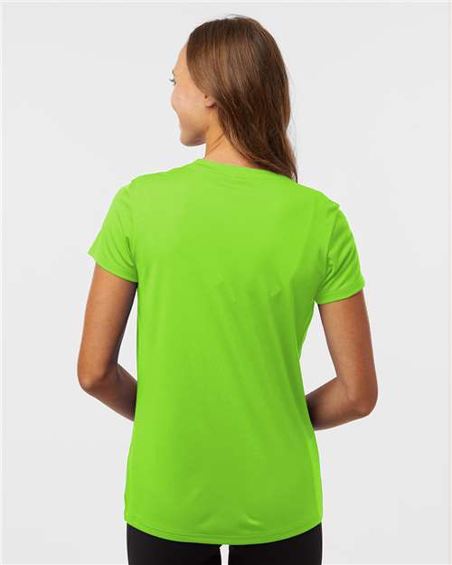 Women's Pro-Lock Performance T-Shirt - OnModelBack - B00796143 - Lime