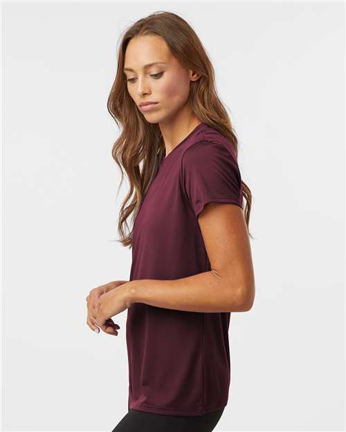 Women's Pro-Lock Performance T-Shirt - OnModelSide - B00796533 - Maroon