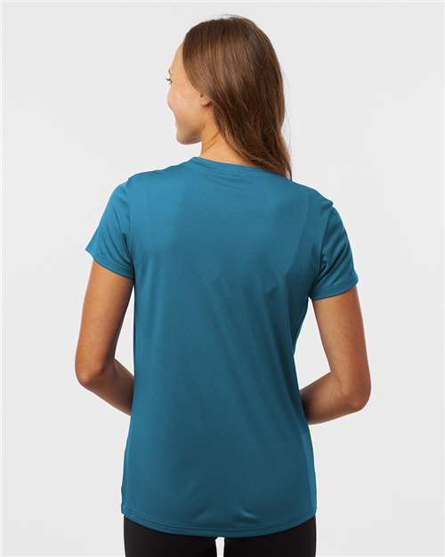 Women's Pro-Lock Performance T-Shirt - OnModelBack - B00796183 - Pacific Blue