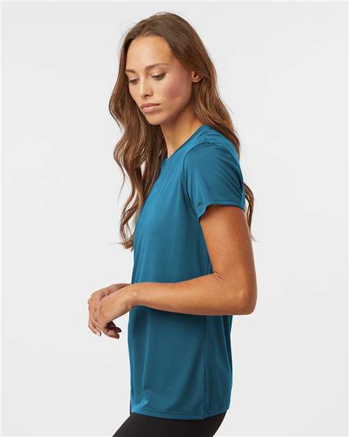 Women's Pro-Lock Performance T-Shirt - OnModelSide - B00796183 - Pacific Blue