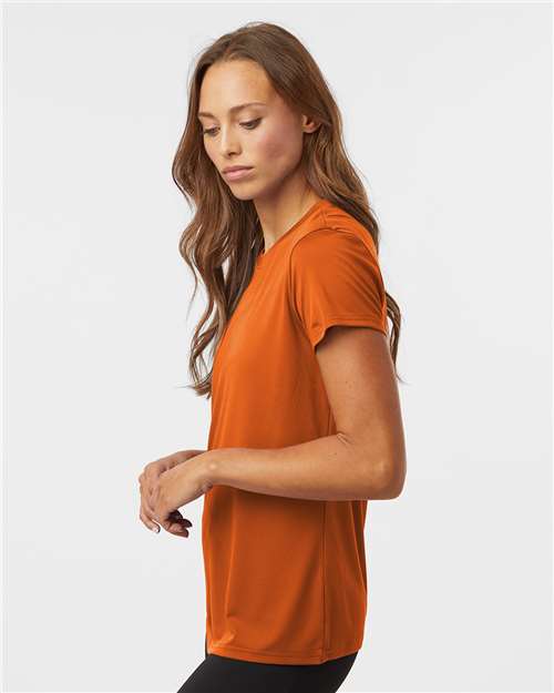 Women's Pro-Lock Performance T-Shirt - OnModelSide - B00796203 - Rust
