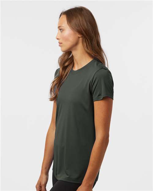 Women's Pro-Lock Performance T-Shirt - OnModelSide - B00796213 - Smoke