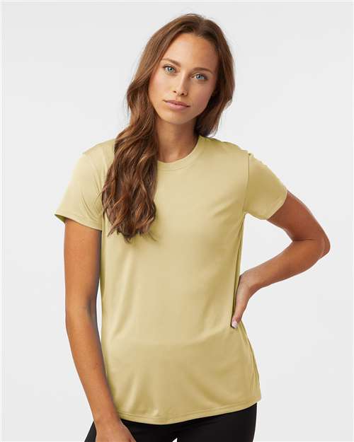 Women's Pro-Lock Performance T-Shirt - OnModelFront - B00796223 - Vegas Gold