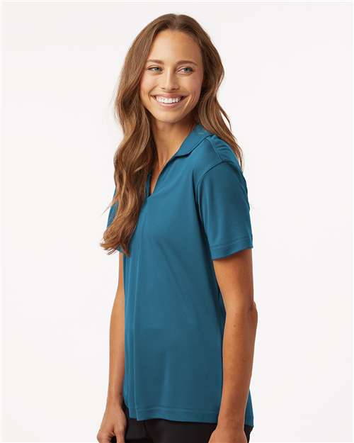Women's Pro-Lock Performance Polo - OnModelSide - B01896113 - Pacific Blue