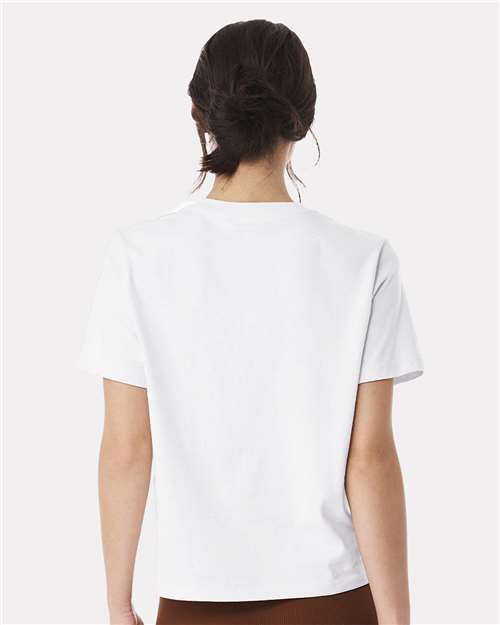 Women's 6 oz Heavyweight Tee - OnModelBack - B06606002 - White