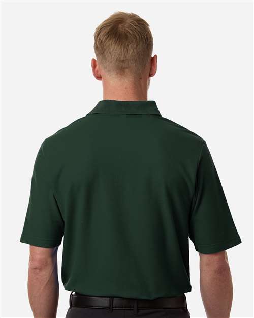 Men's Resolve CVC Performance Pique Polo - OnModelBack - B261A7543 - Forest