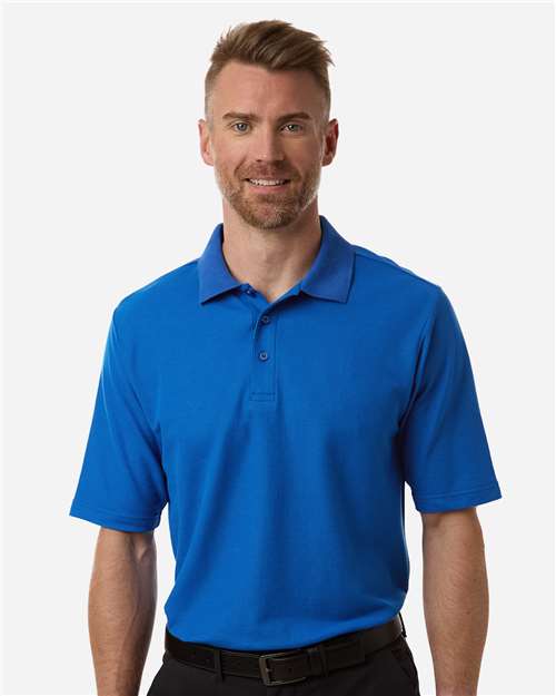 Men's Resolve CVC Performance Pique Polo - OnModelFront - B261A7753 - True Royal