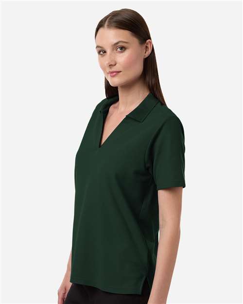 Women's Resolve CVC Performance Pique Polo - OnModelSide - B263A7542 - Forest