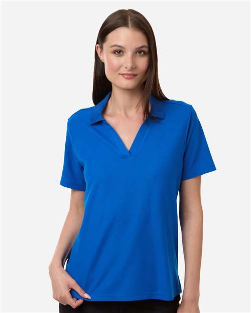 Women's Resolve CVC Performance Pique Polo - OnModelFront - B263A7752 - True Royal