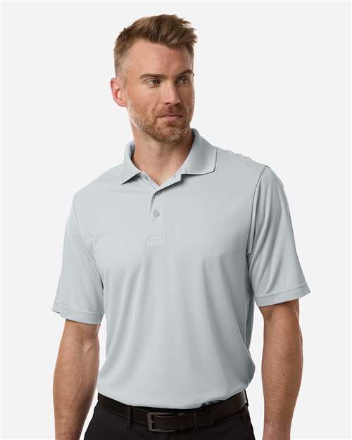 Men's Nova Performance Pique Polo - OnModelFront - B264A7353 - Platinum