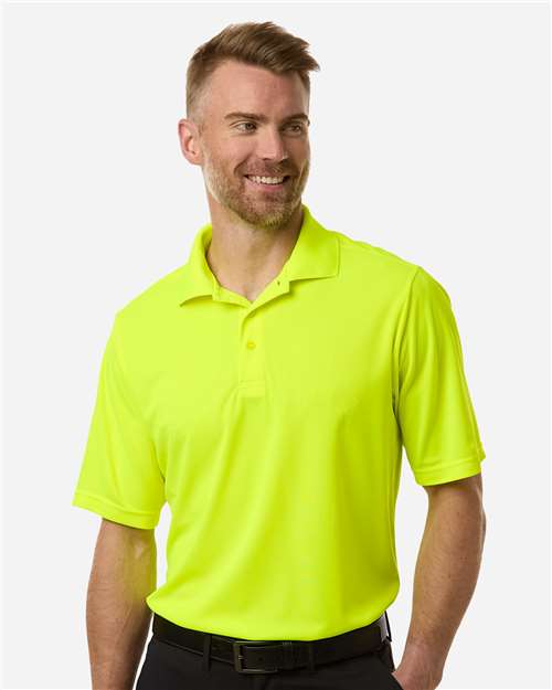Men's Nova Performance Pique Polo - OnModelFront - B264A7163 - Safety Yellow