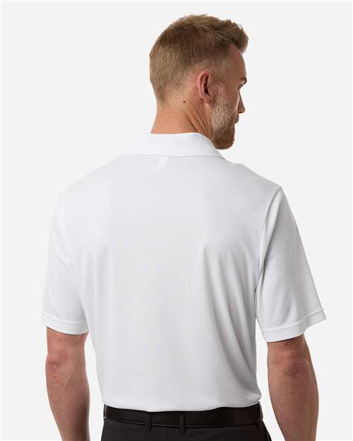 Men's Nova Performance Pique Polo - OnModelBack - B264A7003 - White