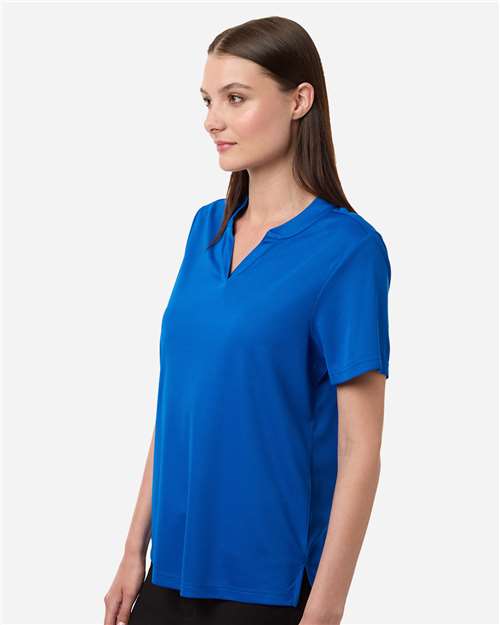 Women's Nova Performance Pique Polo - OnModelSide - B266A7752 - True Royal