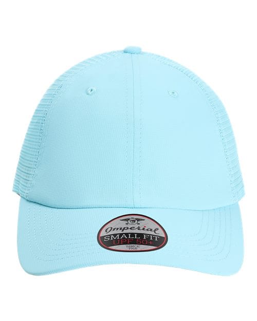 Imperial L338M-The Hinsen Mesh Back Cap in Light Blue